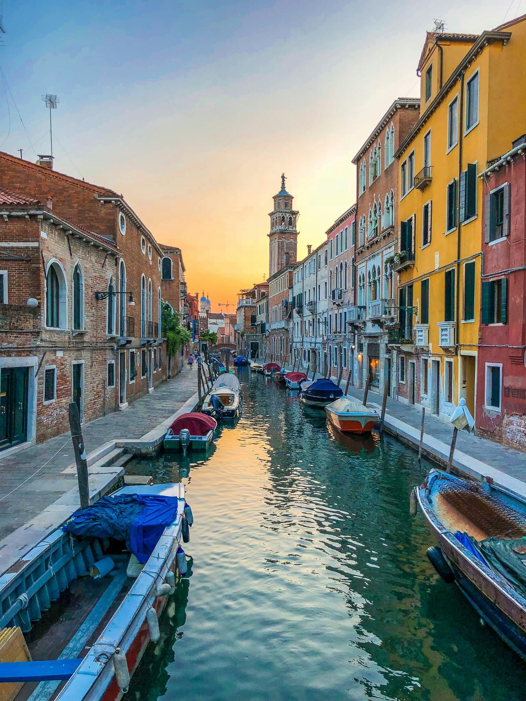 A canal in Venice